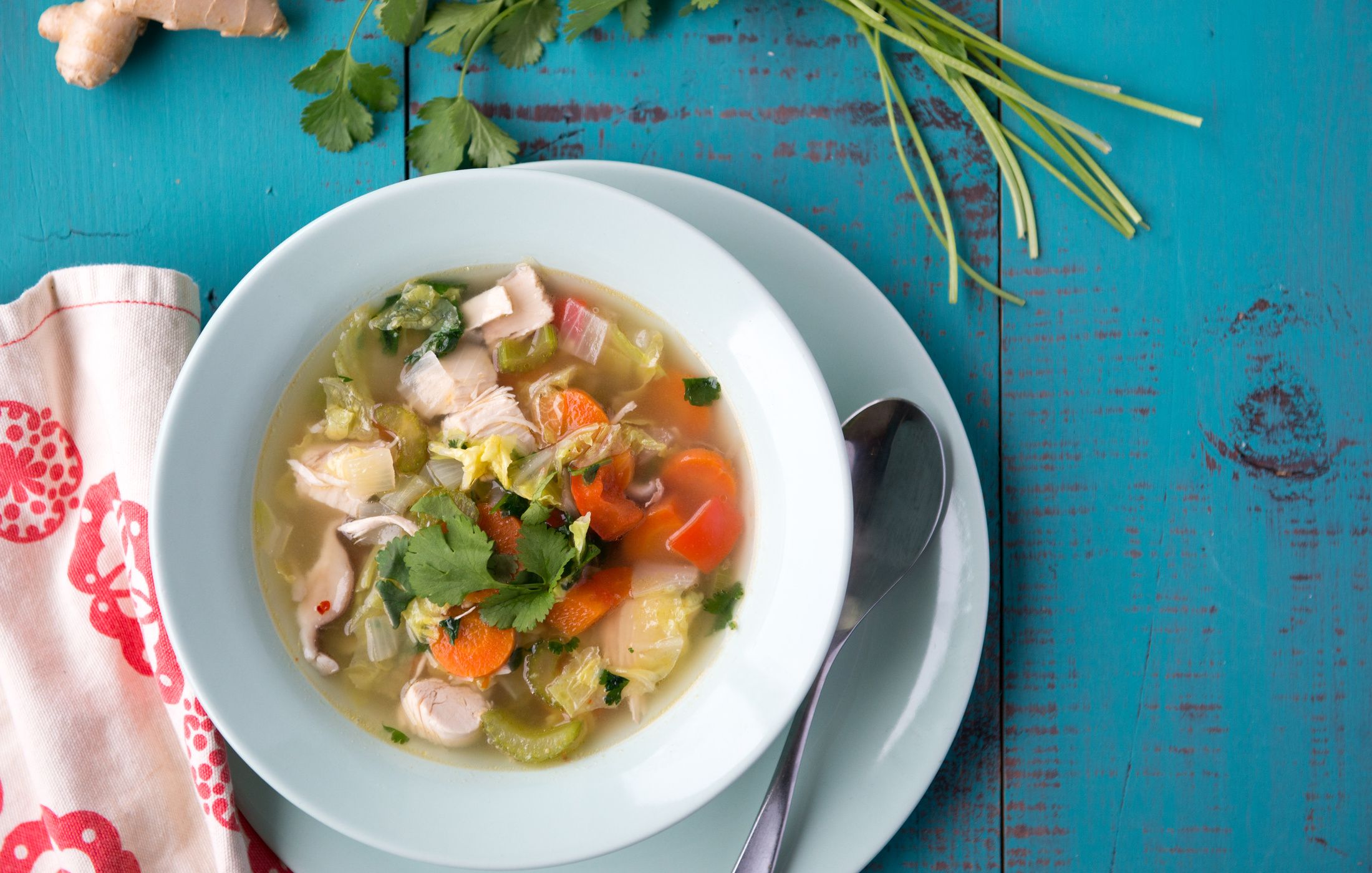 super immune-boosting chicken soup-1